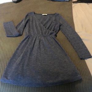 Blue cotton dress